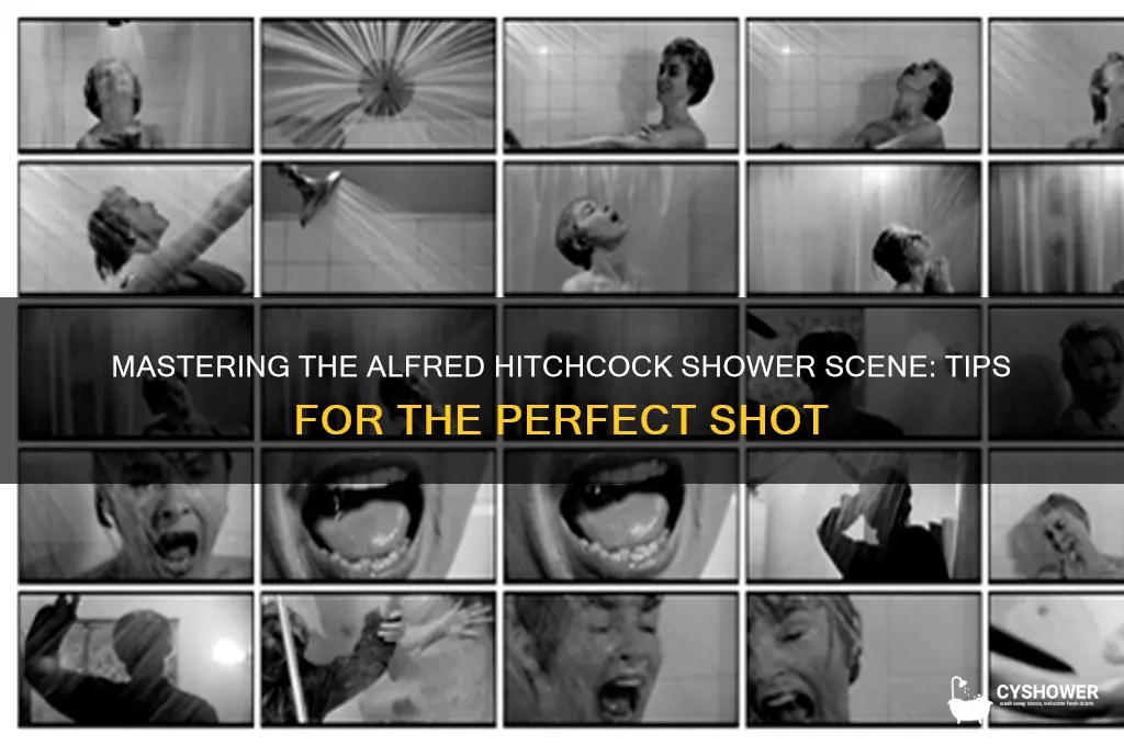 how to get the alfred hitchcock shower hsot