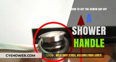 Easy Fixes: Removing a Stuck Screw Cap from Your Shower Handle