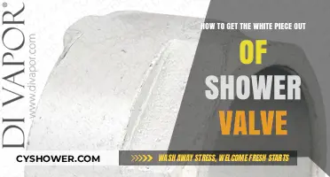 Fixing Shower Valve Issues: Removing the Stuck White Piece Easily