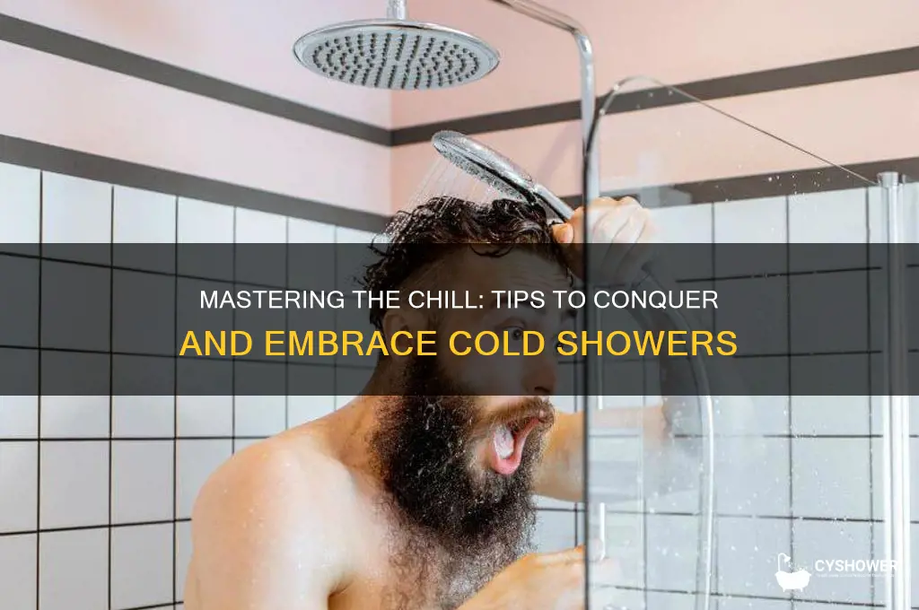 how to get through a cold shower