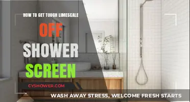 Effective Ways to Remove Stubborn Limescale from Your Shower Screen
