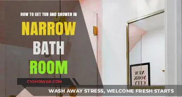 Maximize Space: Creative Tub & Shower Solutions for Narrow Bathrooms