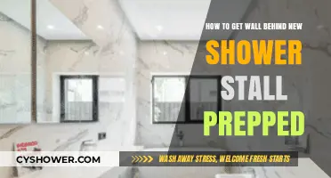 Prepping Your Wall for a New Shower Stall: A Step-by-Step Guide