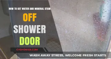 Effective Ways to Remove Water and Mineral Stains from Shower Doors