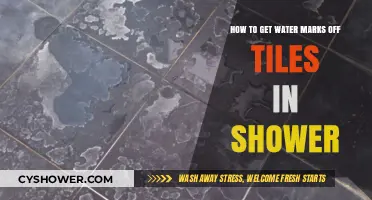 Effective Ways to Remove Water Stains from Shower Tiles Easily