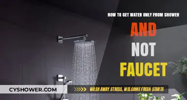 Shower-Only Water Access: Tips to Bypass Faucet Flow
