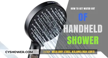Quick Fixes: Removing Water from Your Handheld Shower Head Easily