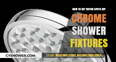Remove Water Spots from Chrome Shower Fixtures: Easy Cleaning Tips