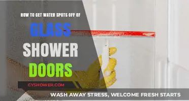 Effective Ways to Remove Water Spots from Glass Shower Doors