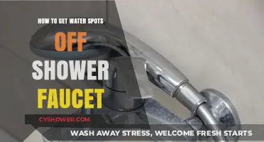 Effective Ways to Remove Water Spots from Your Shower Faucet