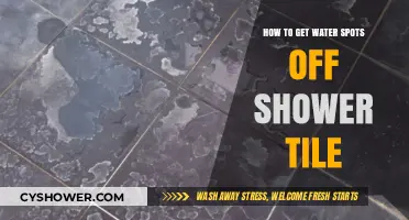 Effective Ways to Remove Water Spots from Shower Tiles Easily