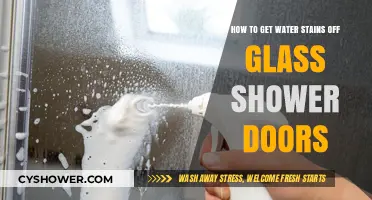 Effective Tips to Remove Water Stains from Glass Shower Doors