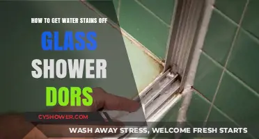 Effective Tips to Remove Water Stains from Glass Shower Doors