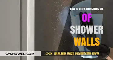 Effective Tips to Remove Water Stains from Shower Walls Easily