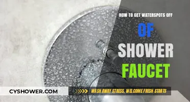 Effective Ways to Remove Water Spots from Your Shower Faucet