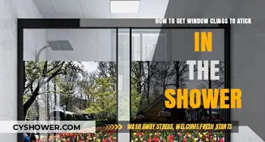 Effective Tips for Keeping Window Clings Secure in Your Shower