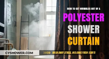 Quick Fixes: Removing Wrinkles from Your Polyester Shower Curtain
