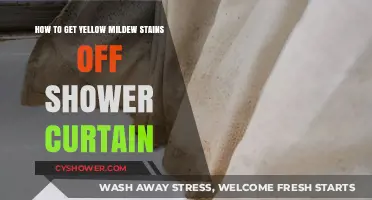 Effective Ways to Remove Yellow Mildew Stains from Shower Curtains