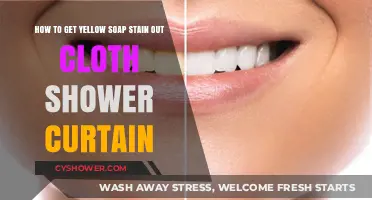 Effective Tips to Remove Yellow Soap Stains from Cloth Shower Curtains