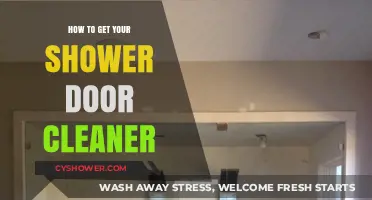 Sparkling Shower Doors: Simple Cleaning Tips for a Spotless Shine
