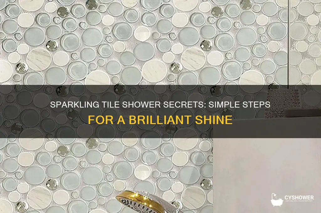 how to get your tile shower shining