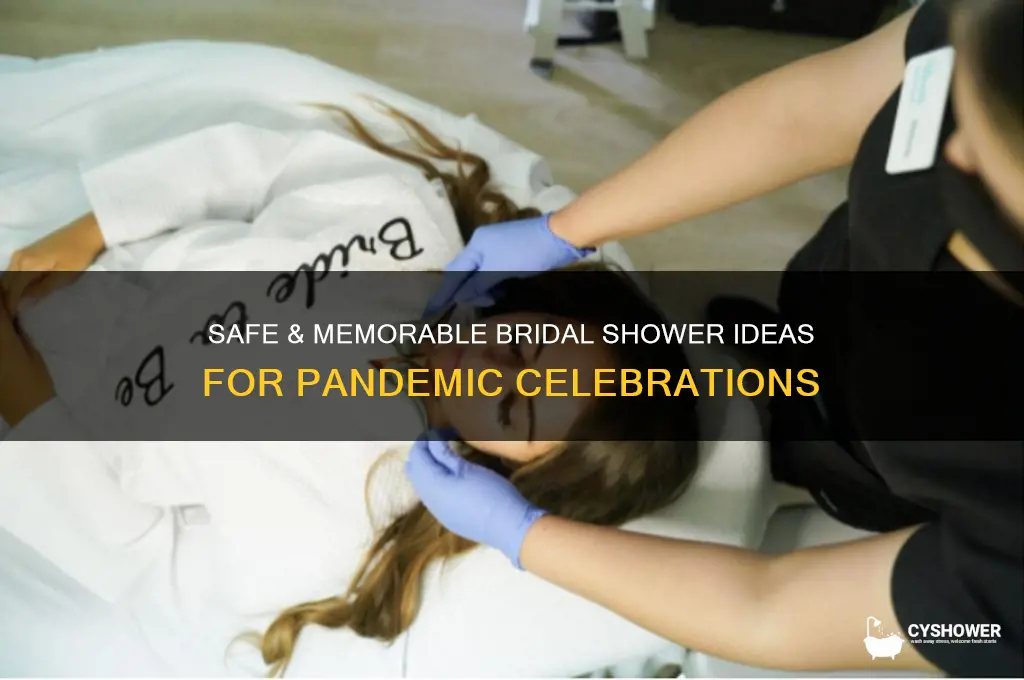 how to give a bridal shower during pandemic
