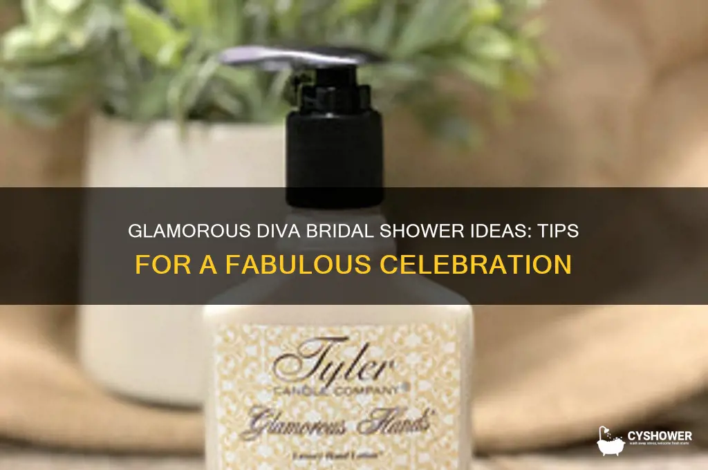 how to give a diva bridal shower