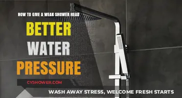 Boost Your Shower Pressure: Simple Fixes for a Weak Shower Head