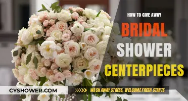 Creative Ways to Gift Bridal Shower Centerpieces to Guests