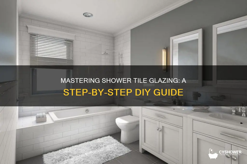 how to glaze shower tile