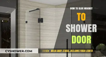 Easy DIY Guide: Gluing Magnets to Shower Doors for Practical Use