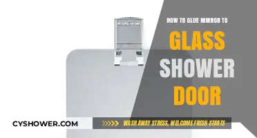 Easy DIY Guide: Gluing Mirrors to Glass Shower Doors Safely