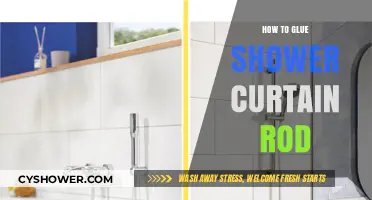 Easy DIY Guide: Gluing Your Shower Curtain Rod Securely