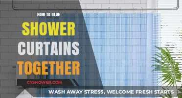Easy DIY Guide: Gluing Shower Curtains Together for a Perfect Fit