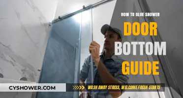 Easy DIY Fix: Gluing Your Shower Door Bottom Guide