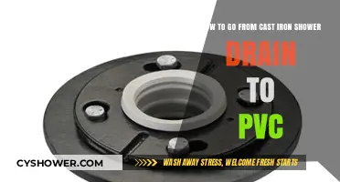 Upgrade Your Shower Drain: Cast Iron to PVC Conversion Guide