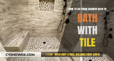 Transform Your Shower Bath into a Tiled Bath Oasis: A Guide