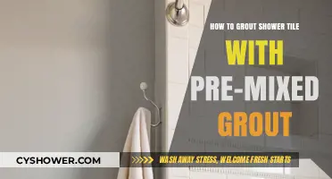 Mastering Shower Tile Grouting with Pre-Mixed Grout: A Step-by-Step Guide