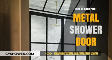 Hand Painting Metal Shower Doors: A Step-by-Step Creative Guide