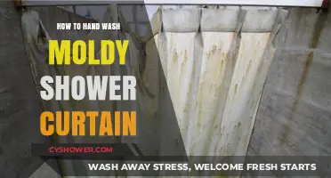 Effective Hand Washing Tips to Remove Mold from Shower Curtains