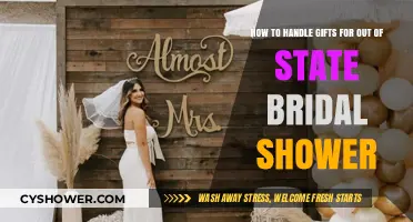 Bridal Shower Gift Etiquette: Tips for Out-of-State Celebrations