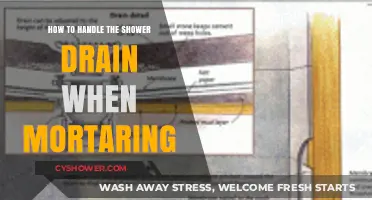 Mastering Mortar: Tips for Handling Shower Drain Installation Seamlessly