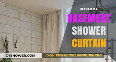 Easy Steps to Perfectly Hang Your Basement Shower Curtain