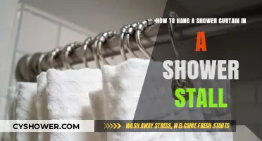 Easy Steps to Hang a Shower Curtain in Your Shower Stall