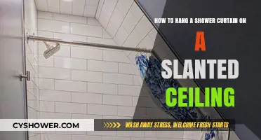 Hanging a Shower Curtain on a Slanted Ceiling: Easy DIY Guide