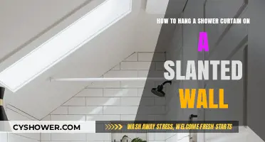 Hanging a Shower Curtain on a Slanted Wall: Easy DIY Guide
