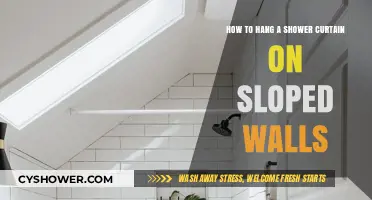 Hanging Shower Curtains on Sloped Walls: Easy DIY Solutions