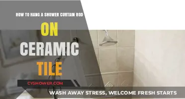Easy Guide to Hanging Shower Curtain Rods on Ceramic Tile