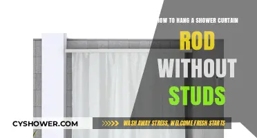 Easy Ways to Hang a Shower Curtain Rod Without Studs