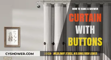 Easy Button-Up Shower Curtain Hanging: A Step-by-Step Guide